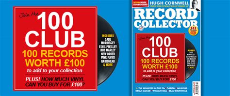 Join the 100 Club - 100 Records Worth £100 to Add to Your Collection ...