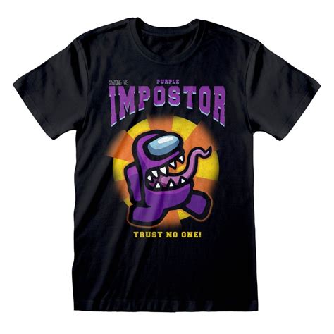 Among Us - Purple Impostor T-shirt - Among Us - Oddsailor.dk