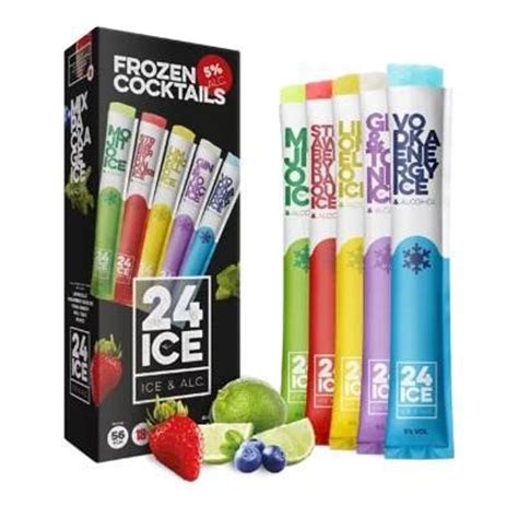 24 Ice Mix Pack Frozen Cocktail Pops - 5 Pack - Spirits from The Whisky ...