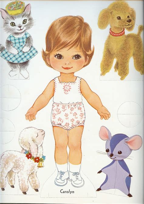 Printable Vintage Paper Dolls