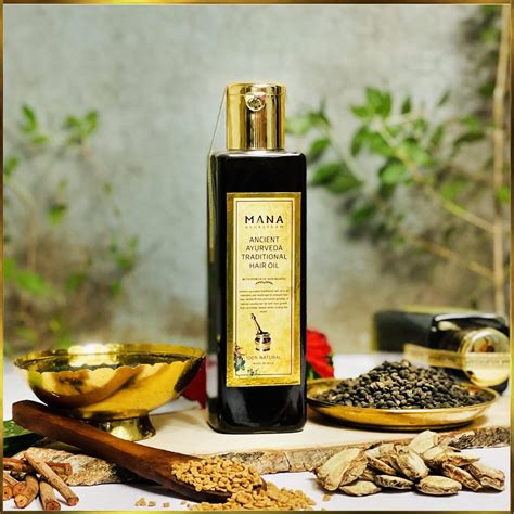 Buy MANA AYURVEDAM ANCIENT AYURVEDA TRADITIONAL HAIR OIL | Controls ...