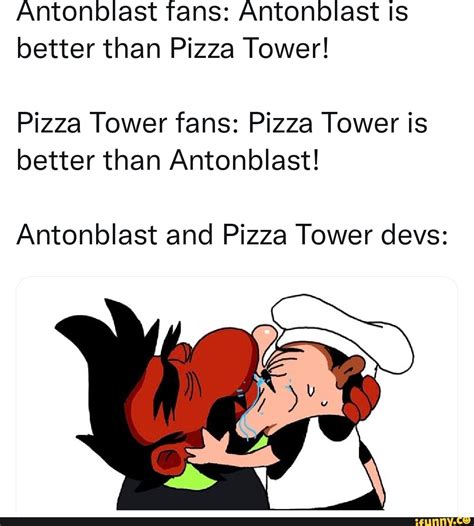 Antonblast fans: Antonblast Is better than Pizza Tower! Pizza Tower ...