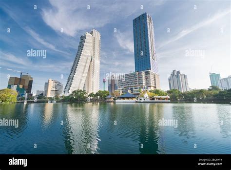 Beautiful Colombo city buildings and skyline in Sri Lanka Stock Photo ...