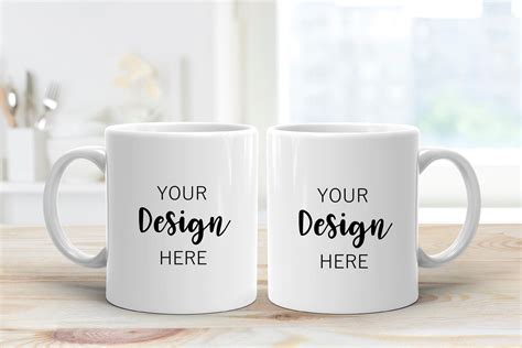 Two mug mockup, Mug Mockups, Mockup Mugs, Two Mug Mock ups, Coffee Mug ...