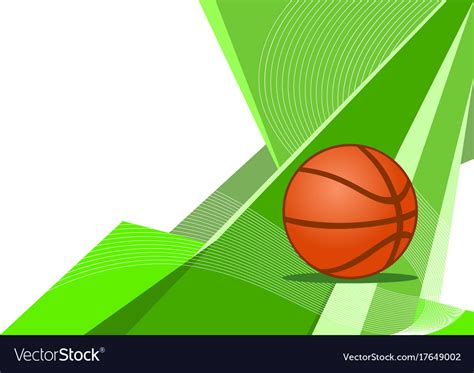 Basketball background Royalty Free Vector Image