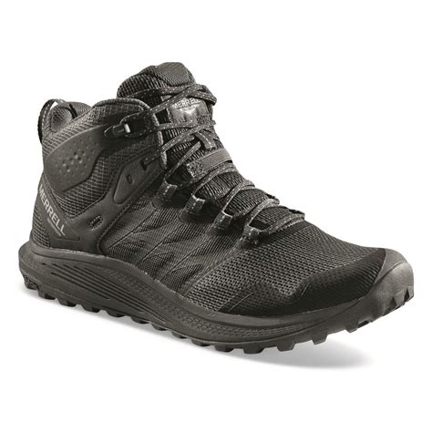 Merrell Black Rugged Shoes | Sportsman's Guide