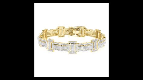 Mens 10k Gold Diamond Bracelet | informacionpublica.svet.gob.gt