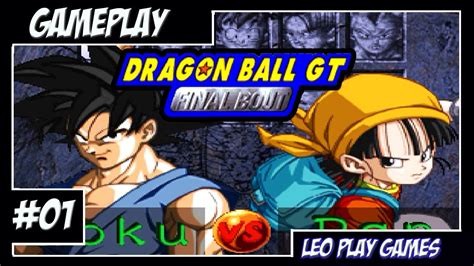 Dragon Ball GT Final Bout Gameplay #1 PT-BR "Nostálgia de DBZ de ps1 ...