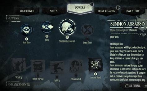 "Dishonored: The Knife of Dunwall" Daud Powers Upgrade Guide - LevelSkip