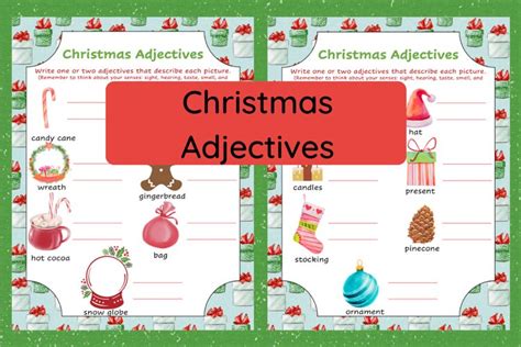 Christmas Adjectives