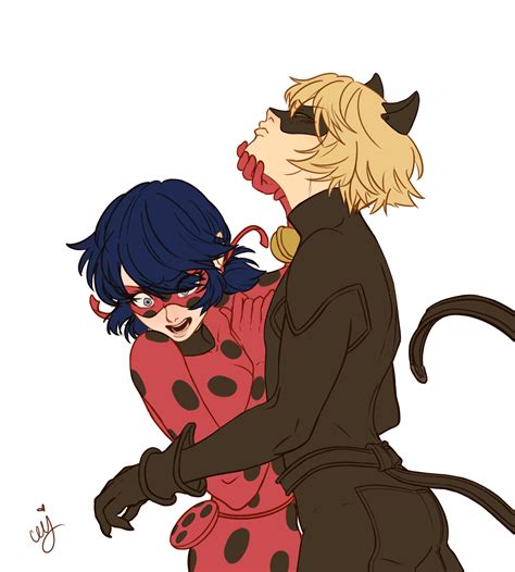 Ladybug and Chat Noir - Miraculous Ladybug Fan Art (39651786) - Fanpop