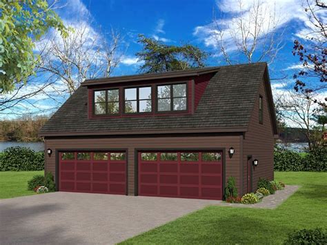 062G-0196: 4-Car Garage with Loft; 40'x30' | Garage plans with loft ...