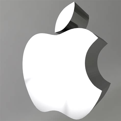 apple logo Modèles 3D in Autre 3DExport