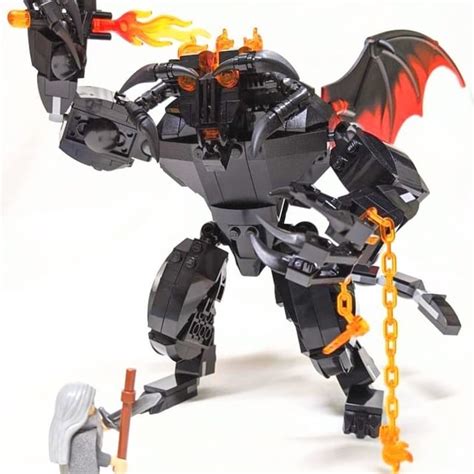 LEGO® Custom Instructions Balrog Of Morgoth Lego Instructions ...