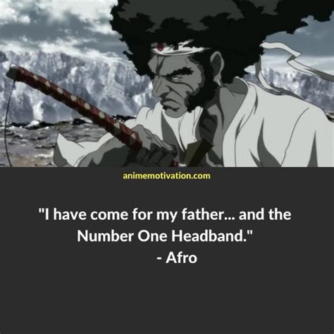 The Greatest List Of Quotes From Afro Samurai!