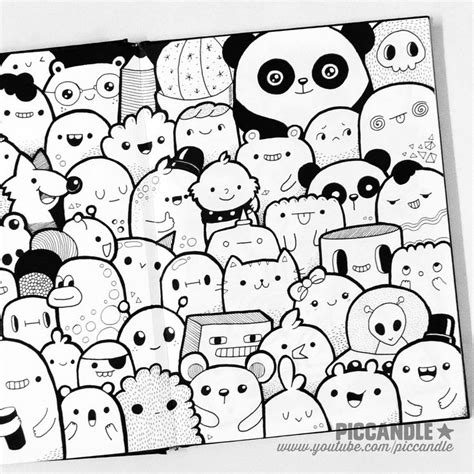 piccandle | Cute doodle art, Cute doodles, Doodle drawings