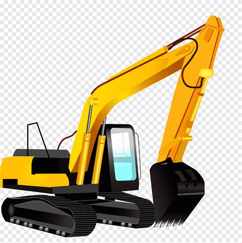 ดาวน์โหลดฟรี | ศิลปะการขุดสีดำและสีเหลือง Excavator Caterpillar Inc. รถ ...