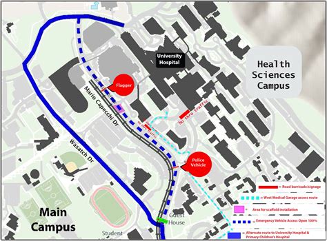 Utsw Dallas Campus Map With Helipad