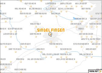 Sindelfingen (Germany) map - nona.net