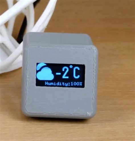 ESP8266 based Online Weather Widget using Wemos D1 - BEST-SHOP4U