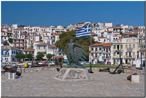 Skopelos Town | The oldest part of Skopelos Town is built on… | Flickr