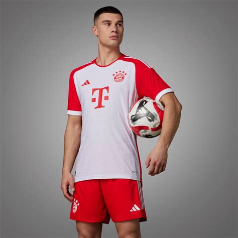 adidas FC Bayern 23/24 Home Authentic Jersey - White | adidas TZ