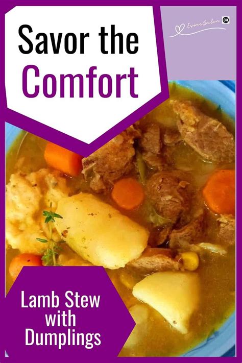 Lamb Stew with Dumplings