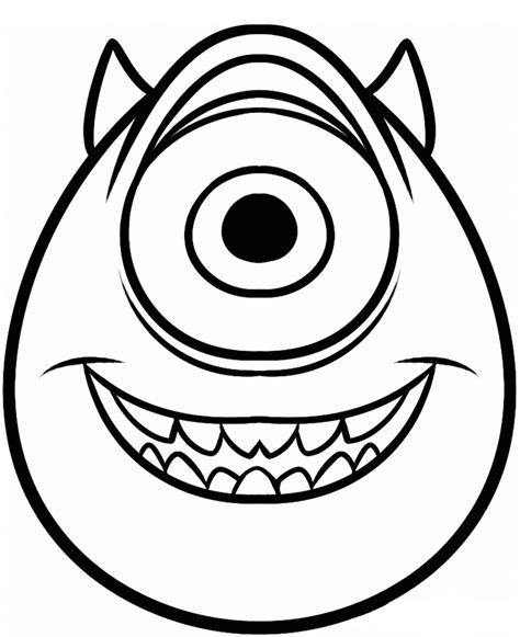 Monsters University Coloring Pages - Best Coloring Pages For Kids ...