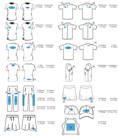 Logo Placement Guide – BangaPrint | Shirt logo design, Screen printing ...