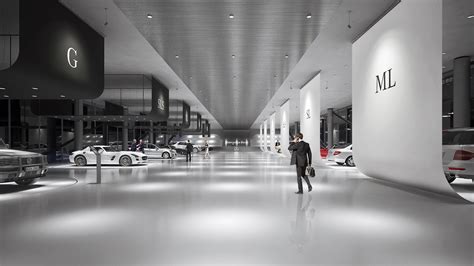 Mercedes-Benz showroom design — A.Masow