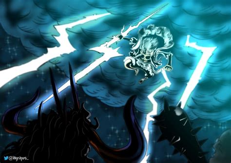 Epic One Piece Fanart: Luffy vs Demon