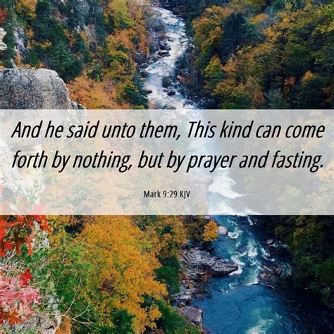 Mark 9:29 KJV Bible Verse Images