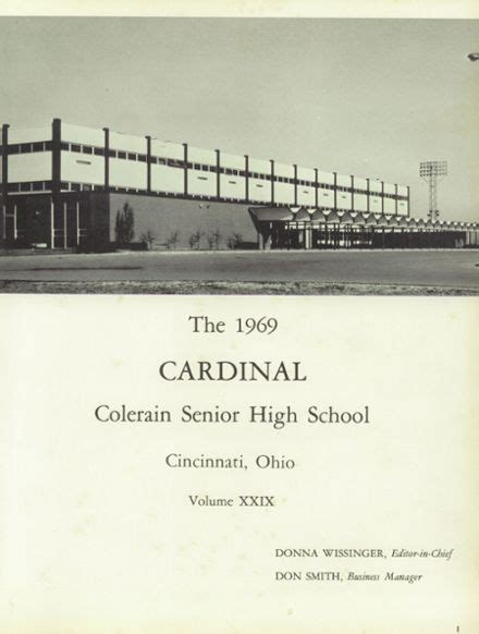 Explore 1969 Colerain High School Yearbook, Cincinnati OH - Classmates