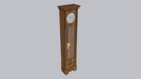 pendulum clock vintage | 3D Warehouse