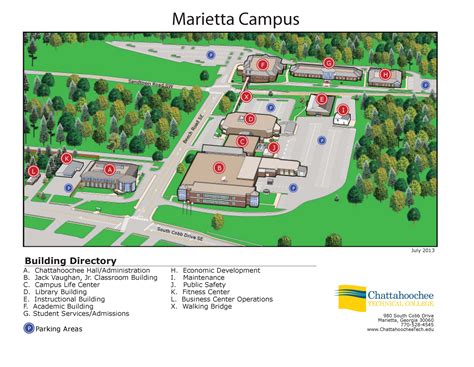 Marietta College Campus Map