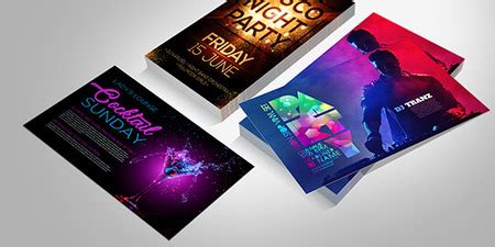 Custom Club Flyer Printing for Parties & Events | PrintRunner