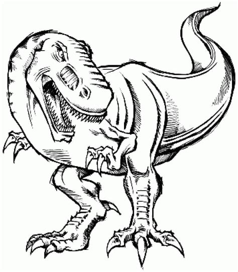 Dinosaur T-Rex Coloring Pages for Kids