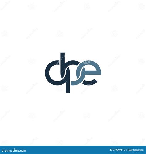 Linked Letters QBE Monogram Logo Design Stock Vector - Illustration of ...