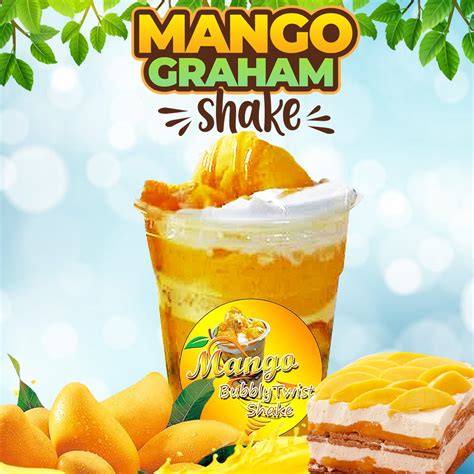 Mango Graham | Mango recipes, Mango smoothie recipes, Shake recipes