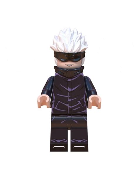 Satoru Gojo Jujutsu Kaisen Lego Minifigure Block Toy