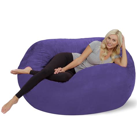 Bean Bag Lounger - 5 ft - Walmart.com