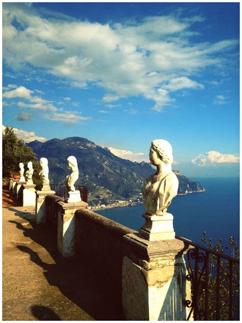 Villa Cimbrone's Infinity Terrace in Ravello, Italy Italian Lakes ...