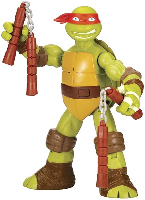 Teenage Mutant Ninja Turtles 11" Talking Michelangelo Action Figure ...