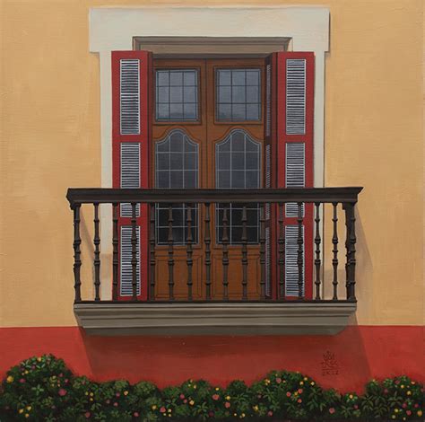 Balcony | Edwin Tres Reyes Paintings | Galerie Joaquin | Modern and ...