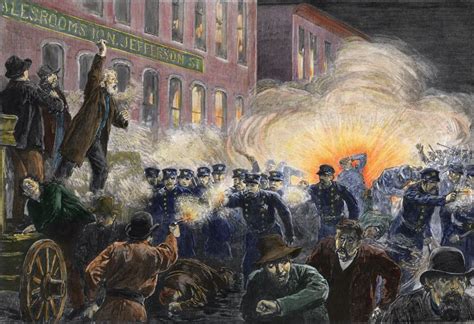 The Haymarket Riot, 1886 Labor Incident