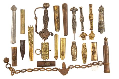 Small sword and Court Sword hilt and scabbard parts | Witherell's ...