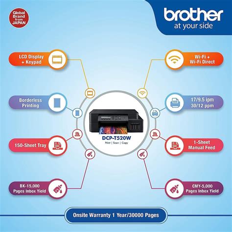 Brother DCP-T520W Buy Now at Computerbaba