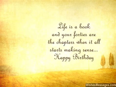 40th Birthday Wishes: Quotes and Messages – WishesMessages.com