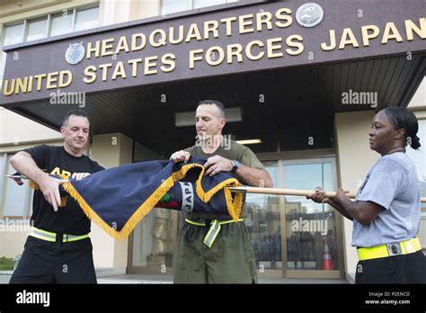 Marine Maj. Gen. Charles Chiarotti, US Forces, Japan commander, and ...