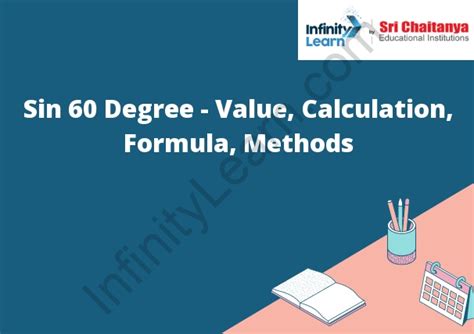 Sin 60 Degree - Value, Calculation, Formula, Methods - Infinity Learn